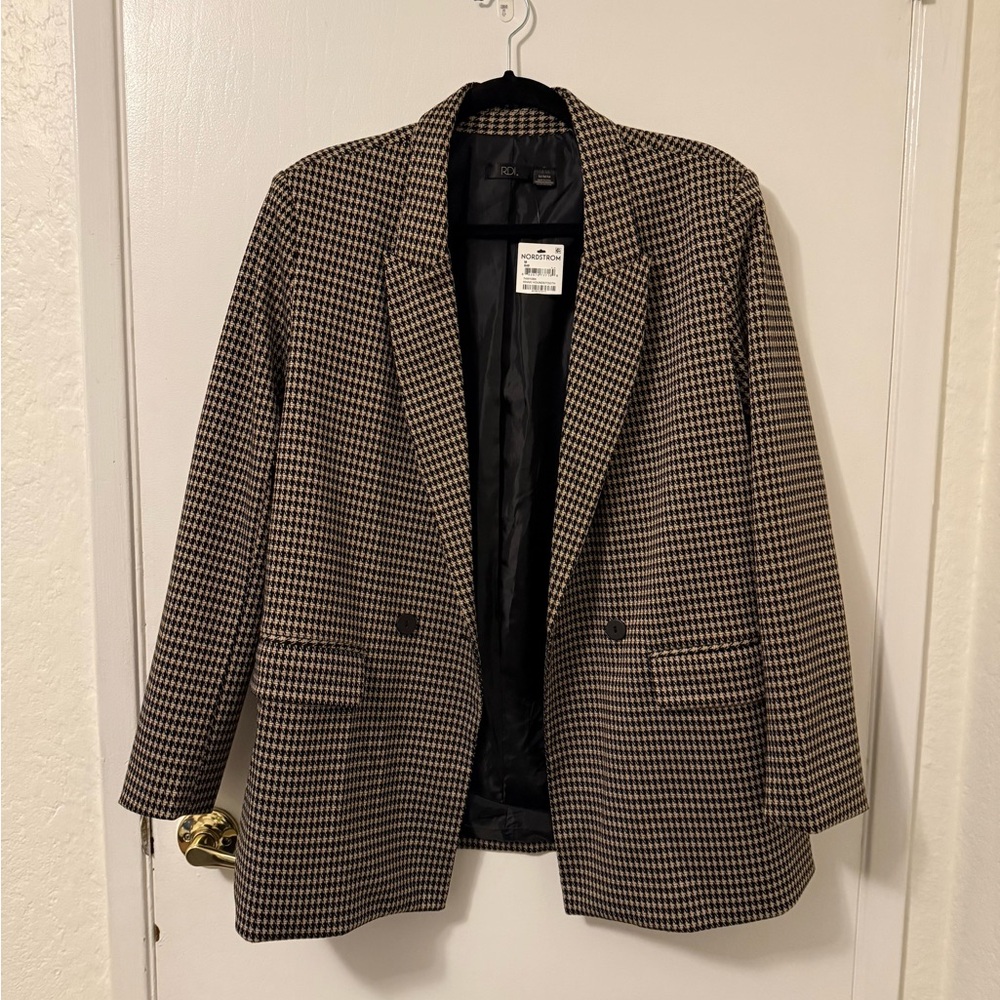 Houndstooth Blazer